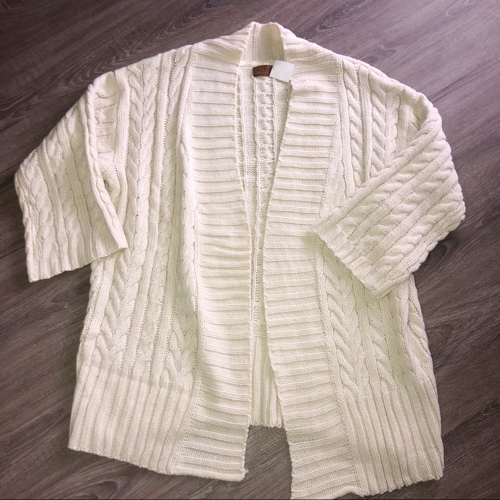 POL Cream Cardigan NWT
